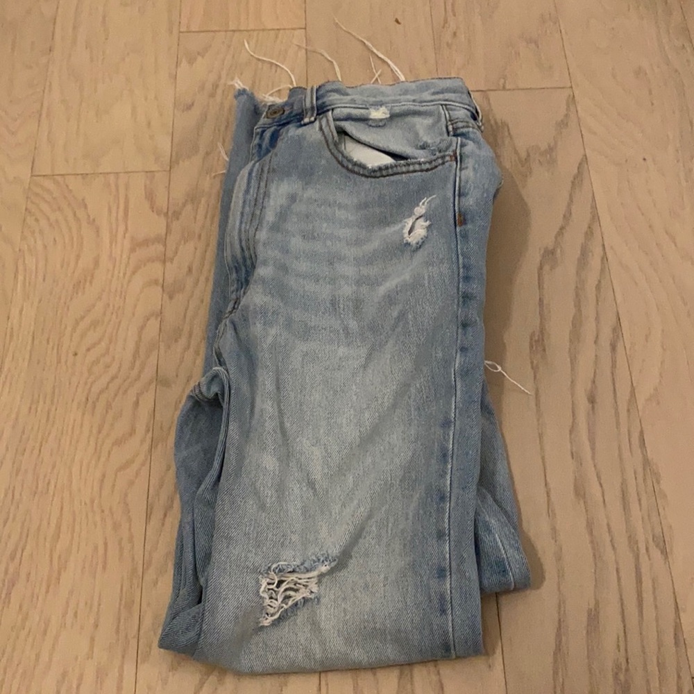 HIGH WAISTED MOM JEANS HIGH QUALITY BOHO OUTFIT